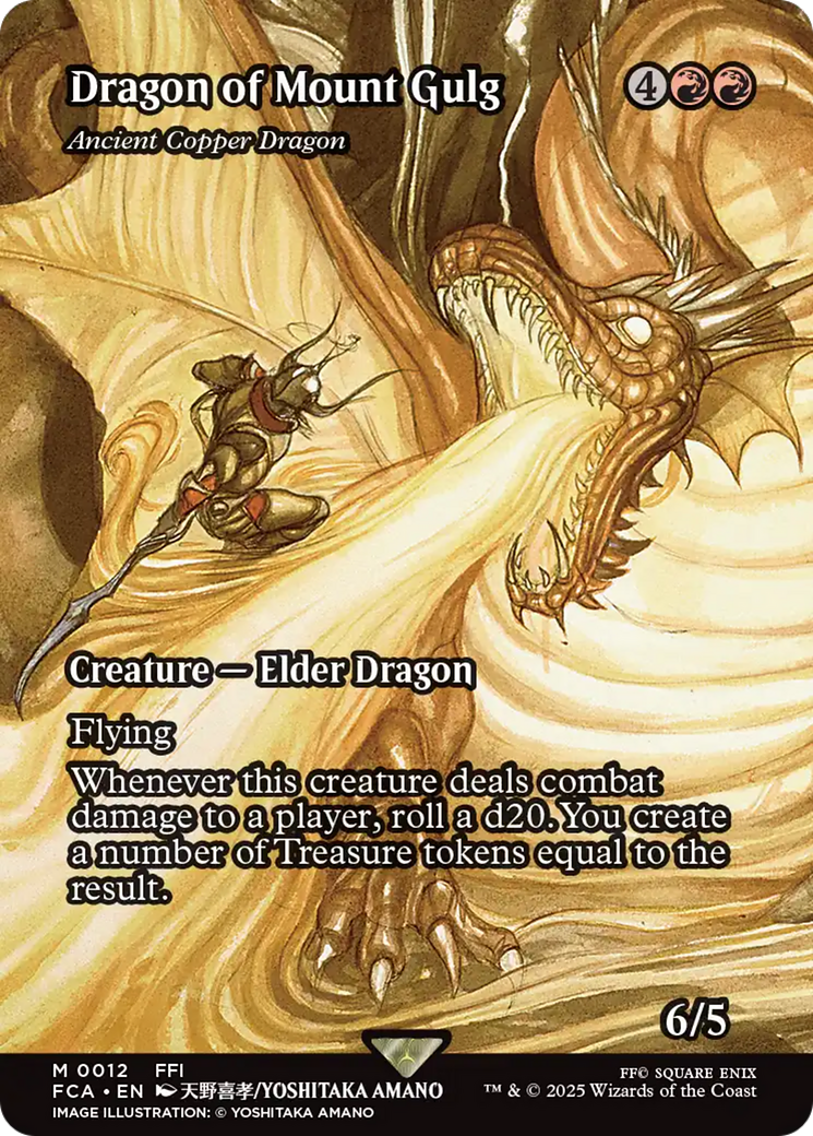 Dragon of Mount Gulg - Ancient Copper Dragon (Showcase) [FINAL FANTASY : Through the Ages] | Impulse Games and Hobbies
