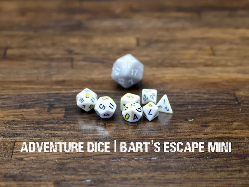 Adventure Dice - Bart's Escape mini dice set | Impulse Games and Hobbies