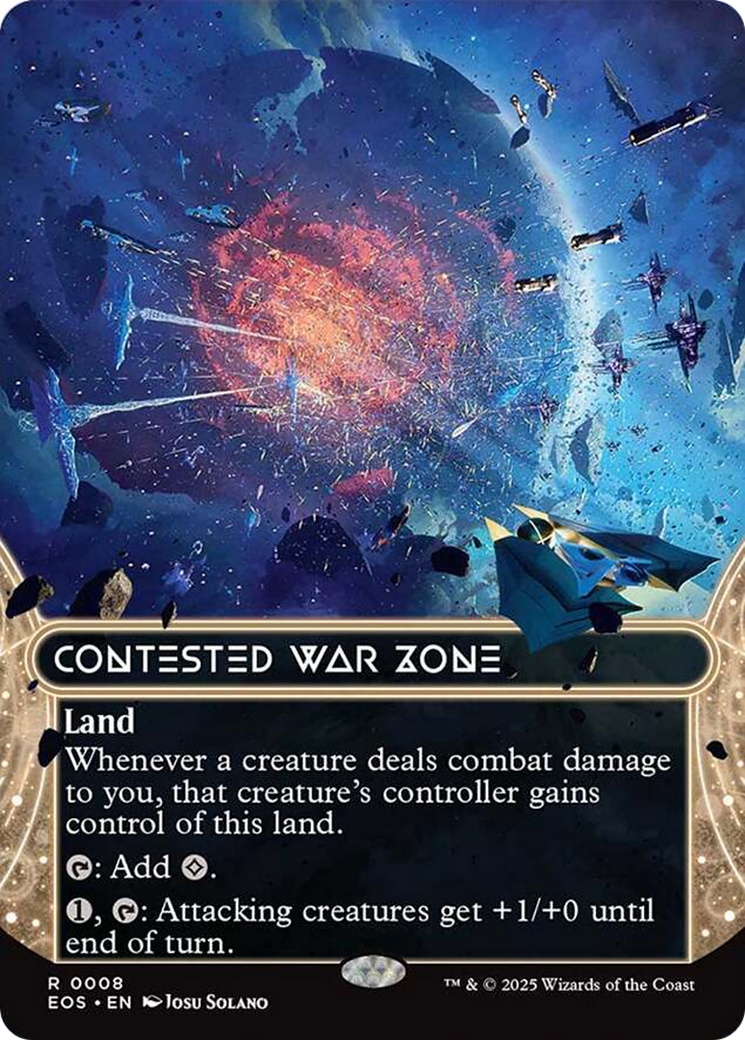 Contested War Zone (0008) (Borderless) [Edge of Eternities: Stellar Sights] | Impulse Games and Hobbies