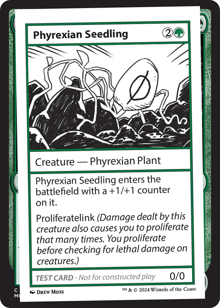 Phyrexian Seedling [Mystery Booster 2 Playtest Cards] | Impulse Games and Hobbies