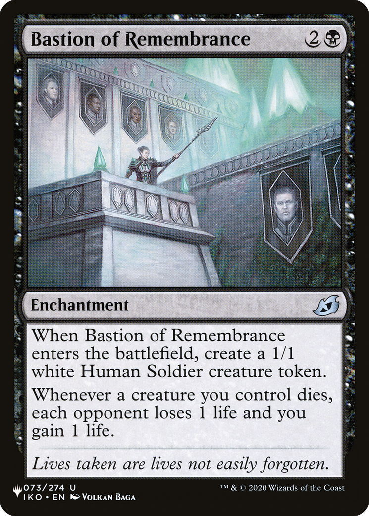 Bastion of Remembrance [The List Reprints] | Impulse Games and Hobbies