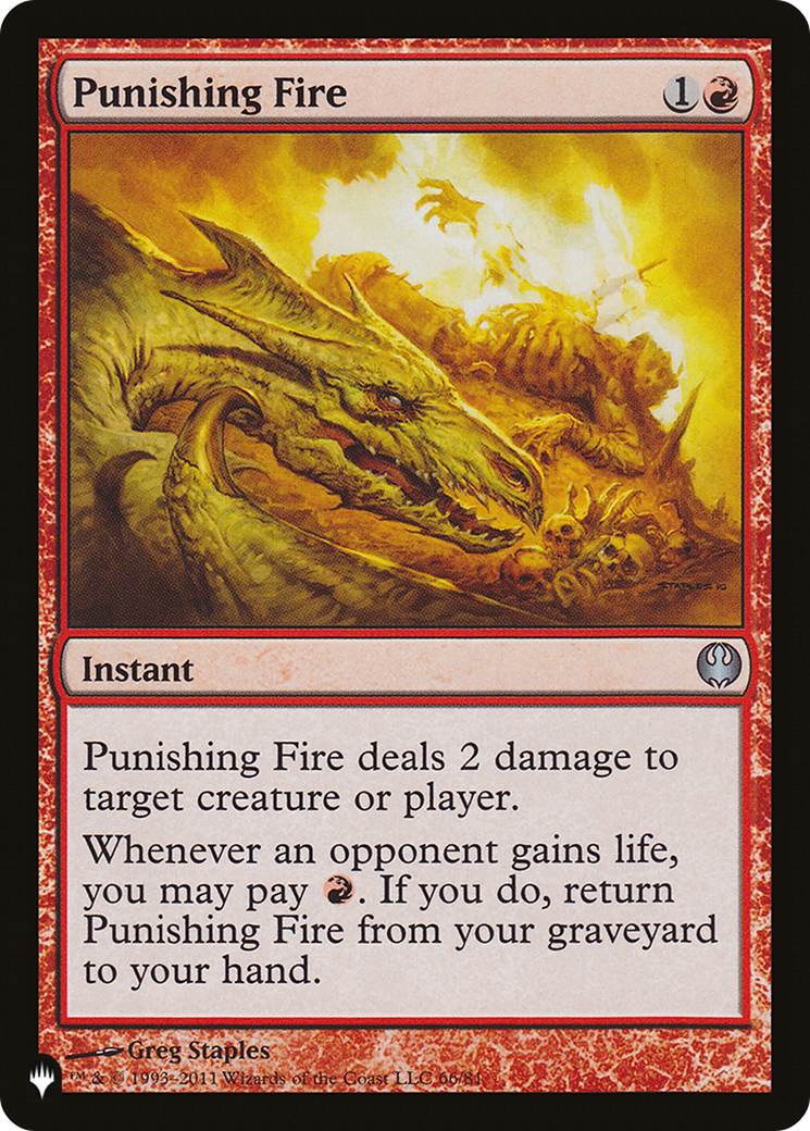 Punishing Fire [The List Reprints] | Impulse Games and Hobbies