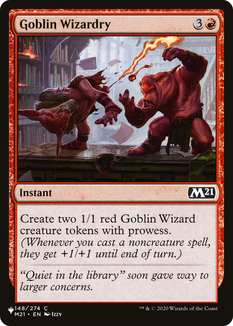 Goblin Wizardry [The List Reprints] | Impulse Games and Hobbies