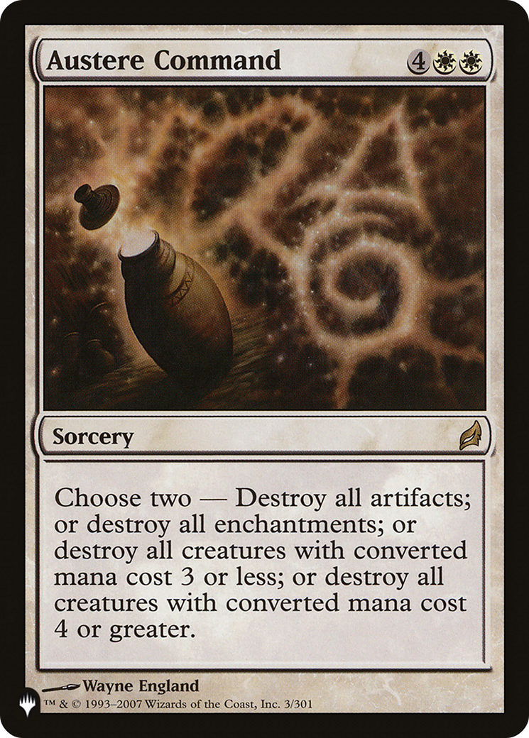 Austere Command (Surge Foil) [Marvel Super Heroes Commander] | Impulse Games and Hobbies