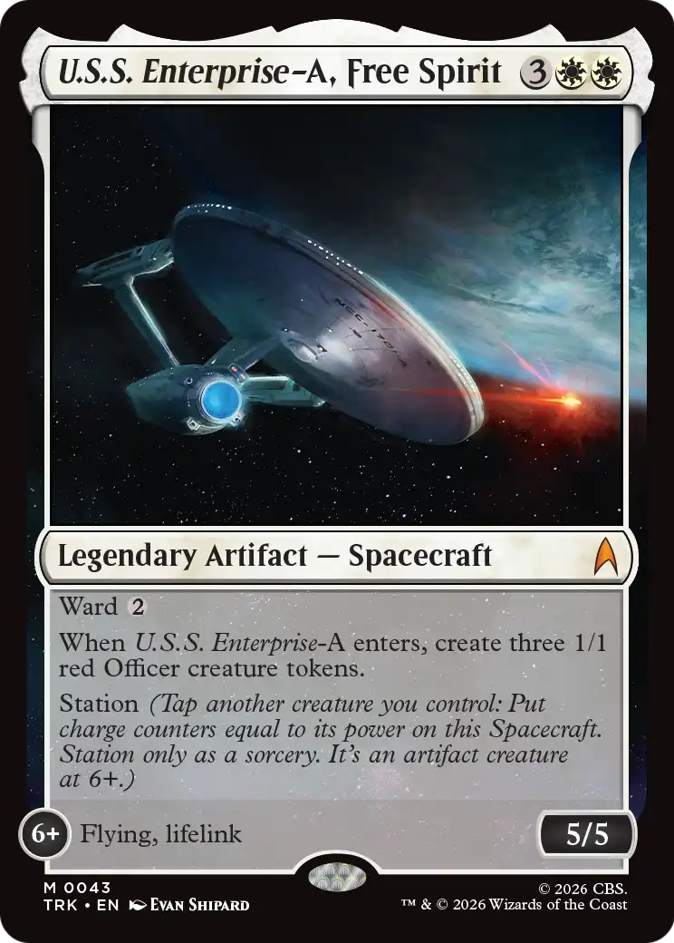 U.S.S. Enterprise-A, Free Spirit [Star Trek] | Impulse Games and Hobbies
