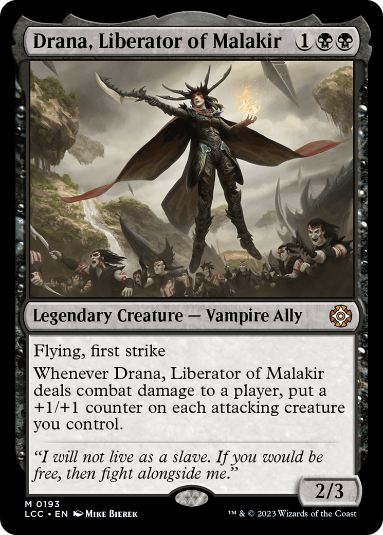 Drana, Liberator of Malakir [The Lost Caverns of Ixalan Commander] | Impulse Games and Hobbies