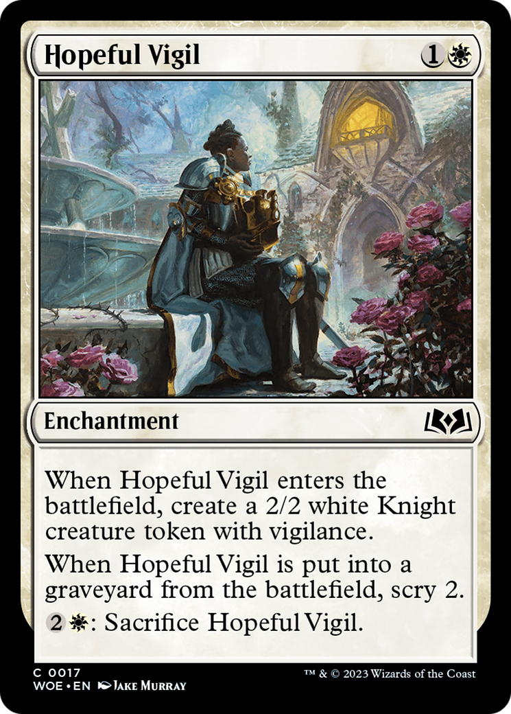 Hopeful Vigil [Wilds of Eldraine] | Impulse Games and Hobbies