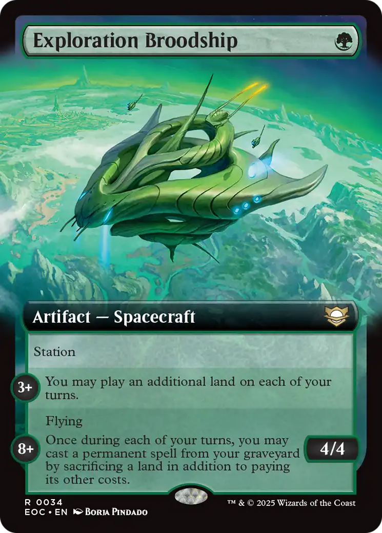 Exploration Broodship (Extended Art) [Edge of Eternities Commander] | Impulse Games and Hobbies