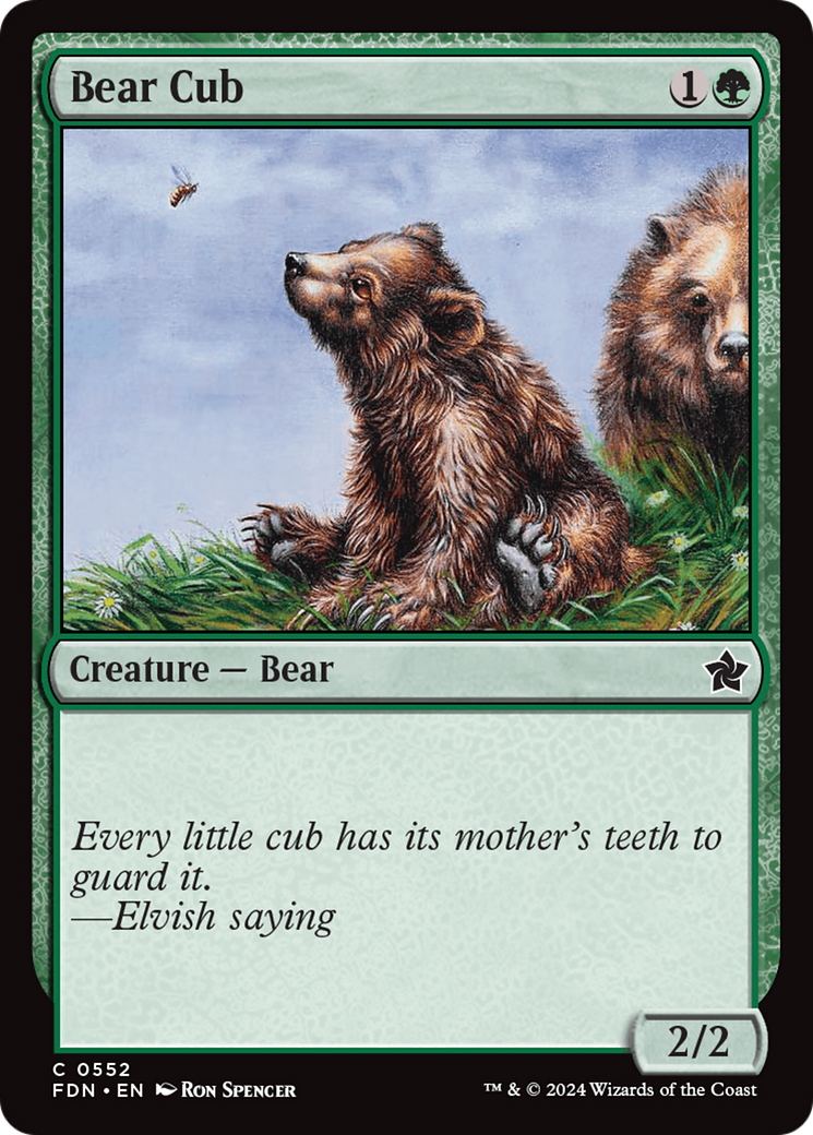 Bear Cub [Foundations] | Impulse Games and Hobbies