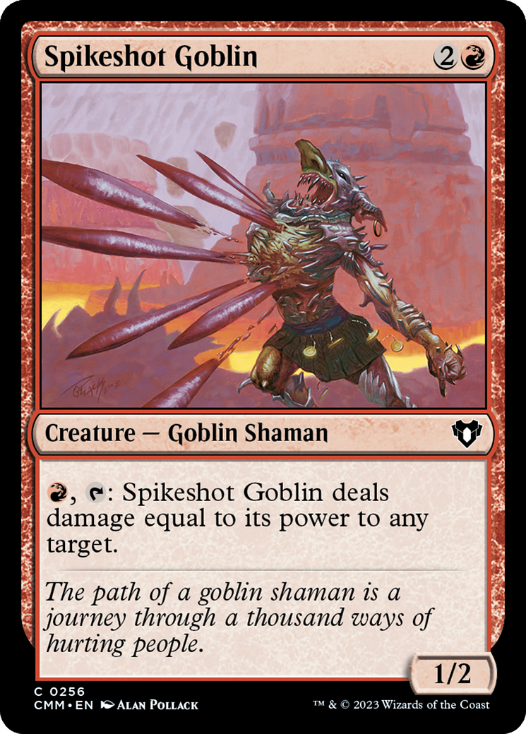 Spikeshot Goblin [Commander Masters] | Impulse Games and Hobbies