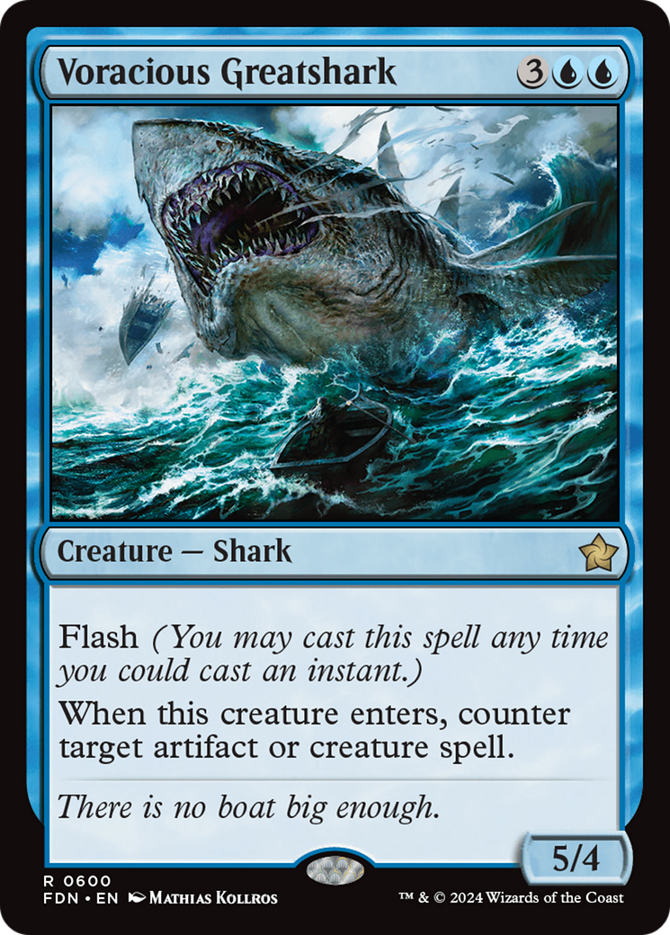 Voracious Greatshark [Foundations] | Impulse Games and Hobbies