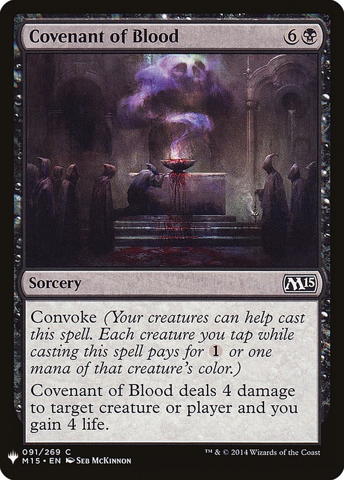 Covenant of Blood [Mystery Booster] | Impulse Games and Hobbies