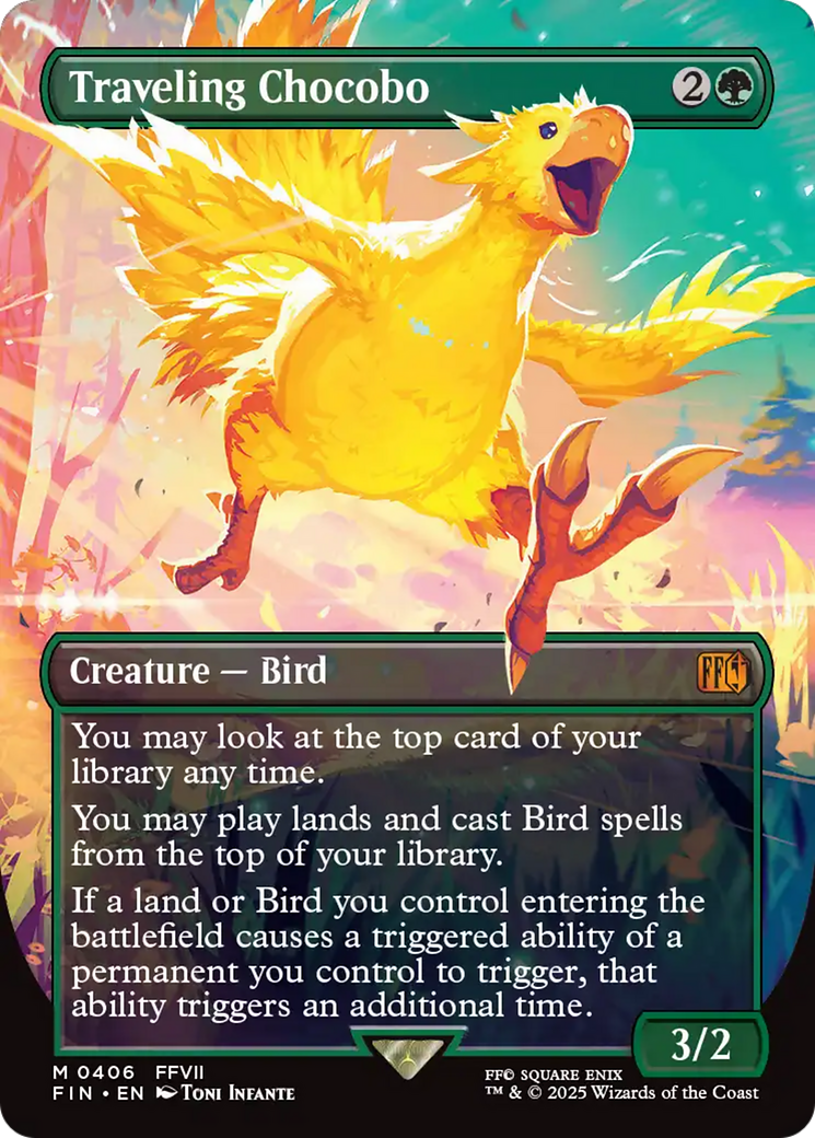 Traveling Chocobo (Borderless) [FINAL FANTASY] | Impulse Games and Hobbies