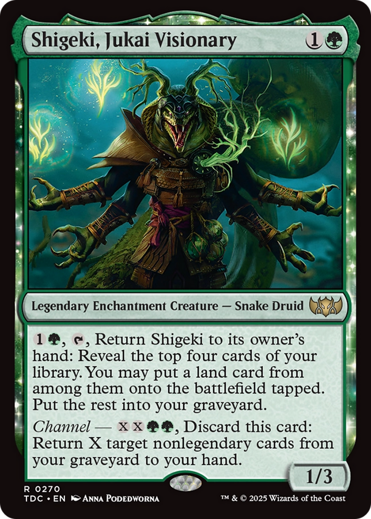 Shigeki, Jukai Visionary [Tarkir: Dragonstorm Commander] | Impulse Games and Hobbies