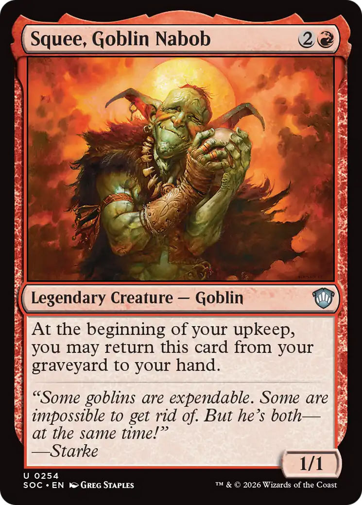 Squee, Goblin Nabob [Secrets of Strixhaven Commander] | Impulse Games and Hobbies