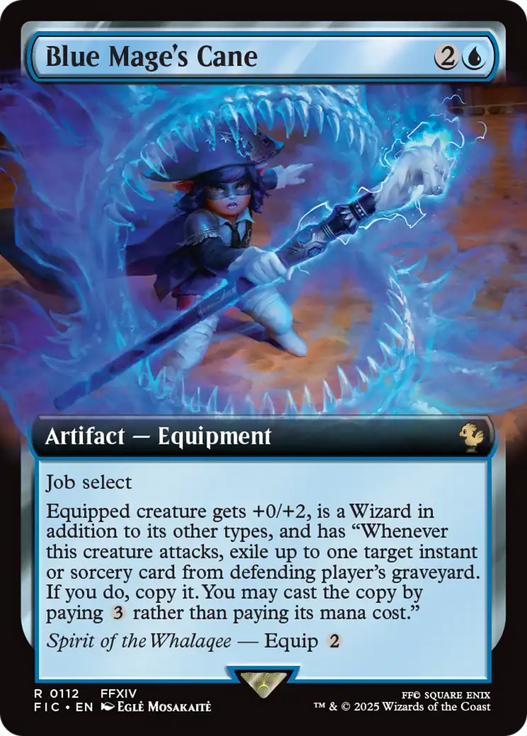 Blue Mage's Cane (Extended Art) [FINAL FANTASY Commander] | Impulse Games and Hobbies