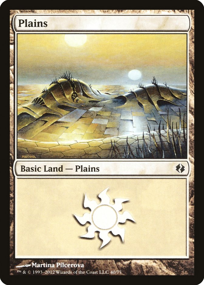 Plains (40) [Duel Decks: Venser vs. Koth] | Impulse Games and Hobbies