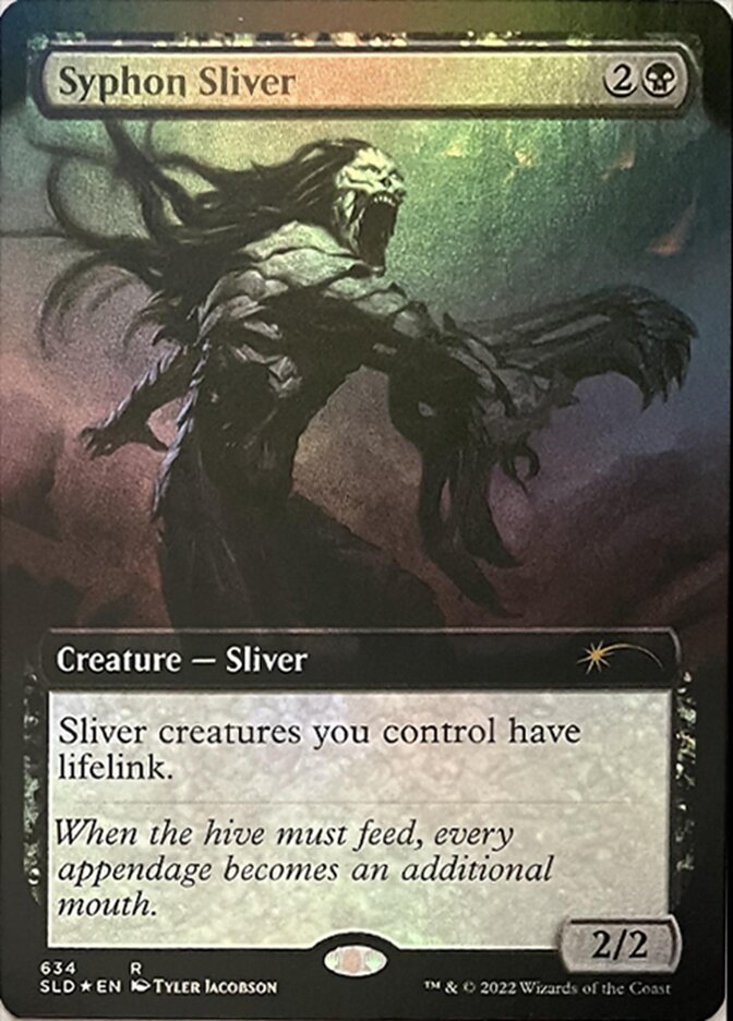 Syphon Sliver (Extended Art) [Secret Lair Drop Promos] | Impulse Games and Hobbies