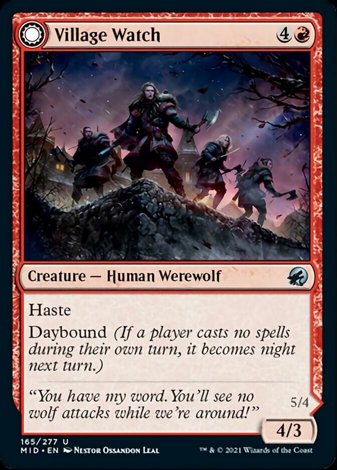 Village Watch // Village Reavers [Innistrad: Midnight Hunt] | Impulse Games and Hobbies