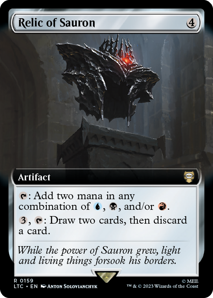 Relic of Sauron (Extended Art) [The Lord of the Rings: Tales of Middle-Earth Commander] | Impulse Games and Hobbies