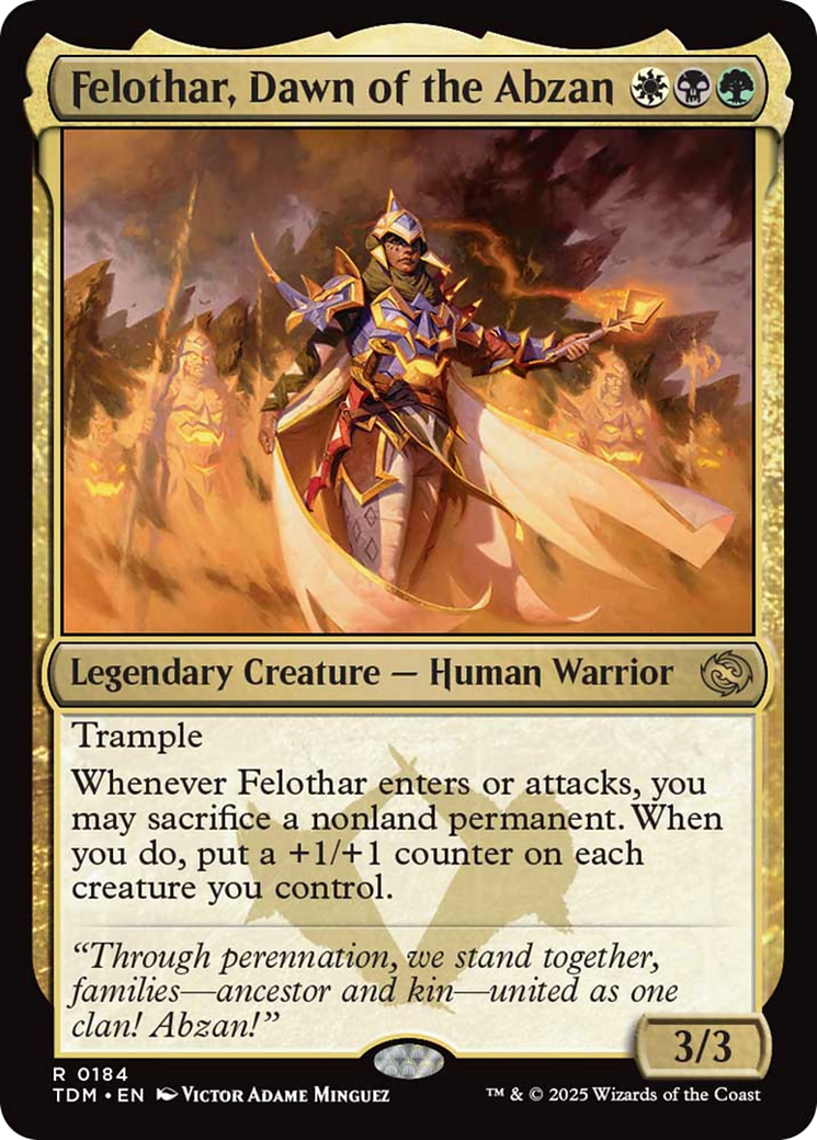 Felothar, Dawn of the Abzan [Tarkir: Dragonstorm] | Impulse Games and Hobbies
