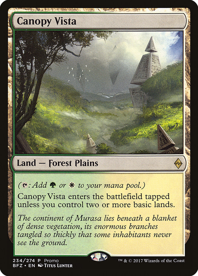 Canopy Vista (Promo) [Standard Showdown Promos] | Impulse Games and Hobbies