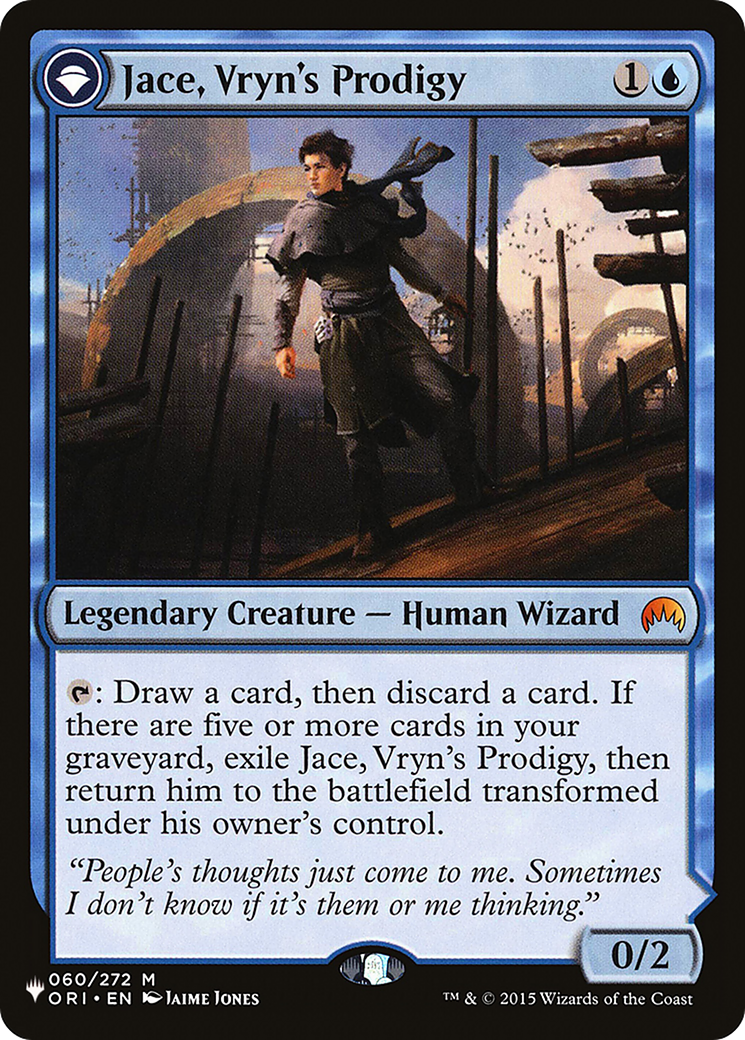 Jace, Vryn's Prodigy // Jace, Telepath Unbound [Secret Lair: From Cute to Brute] | Impulse Games and Hobbies