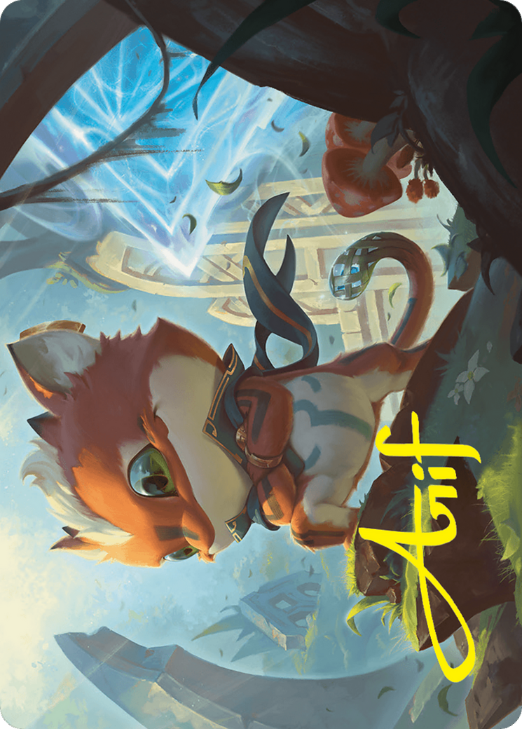 Loot, Exuberant Explorer Art Card (12/54) (Gold-Stamped Signature) [Foundations Art Series] | Impulse Games and Hobbies