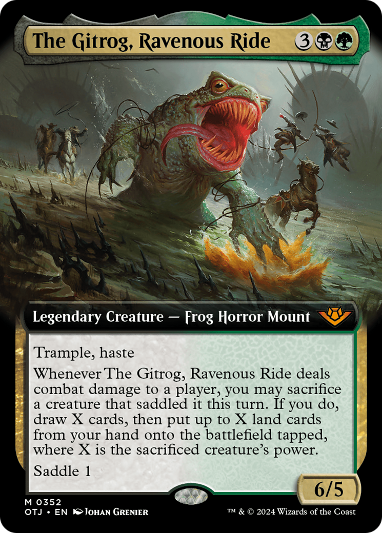 The Gitrog, Ravenous Ride (Extended Art) [Outlaws of Thunder Junction] | Impulse Games and Hobbies