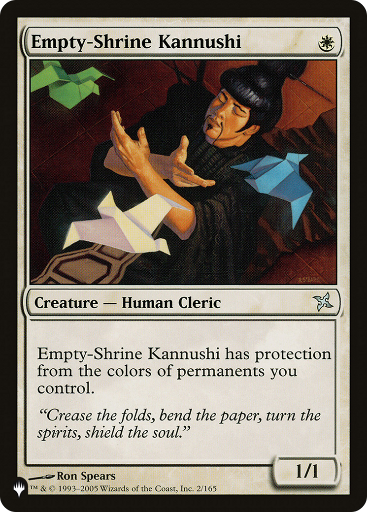 Empty-Shrine Kannushi [The List Reprints] | Impulse Games and Hobbies