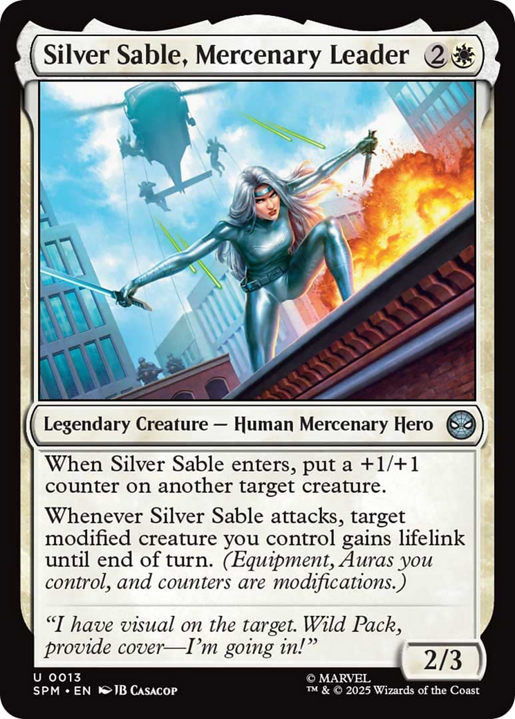 Silver Sable, Mercenary Leader [Marvel's Spider-Man] | Impulse Games and Hobbies