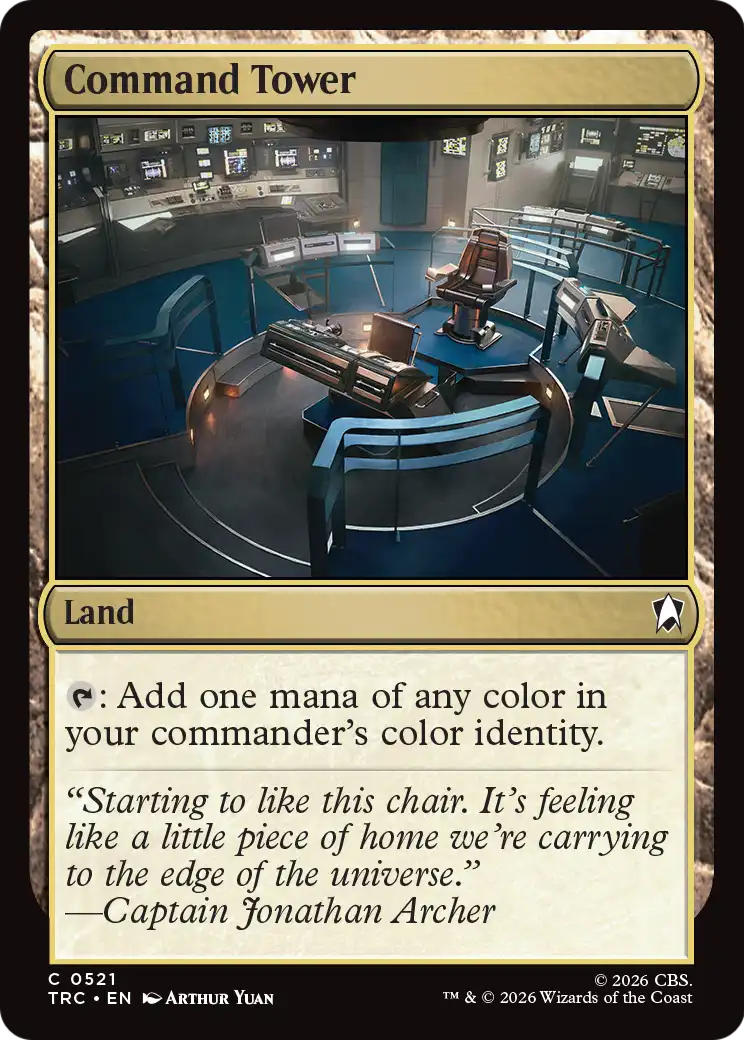 Command Tower (Surge Foil) [Star Trek Commander] | Impulse Games and Hobbies