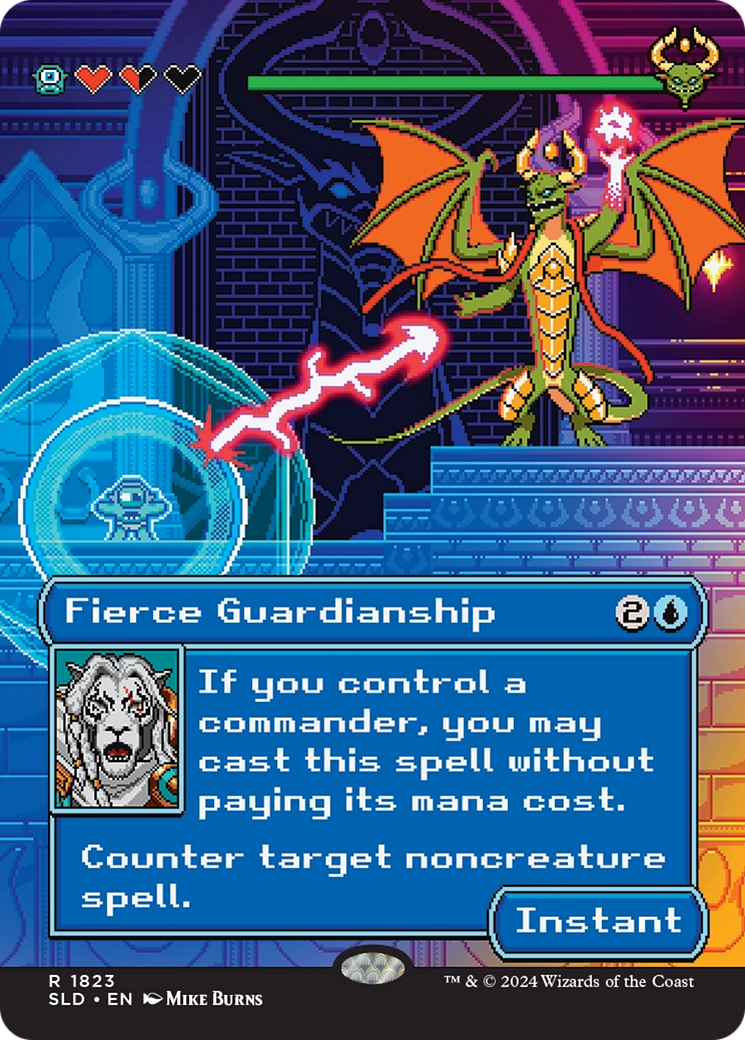 Fierce Guardianship (Rainbow Foil) [Secret Lair Drop Series] | Impulse Games and Hobbies