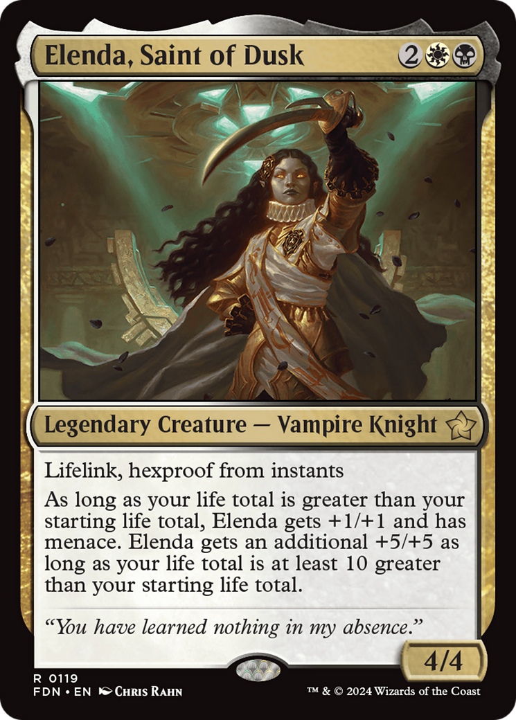 Elenda, Saint of Dusk [Foundations] | Impulse Games and Hobbies
