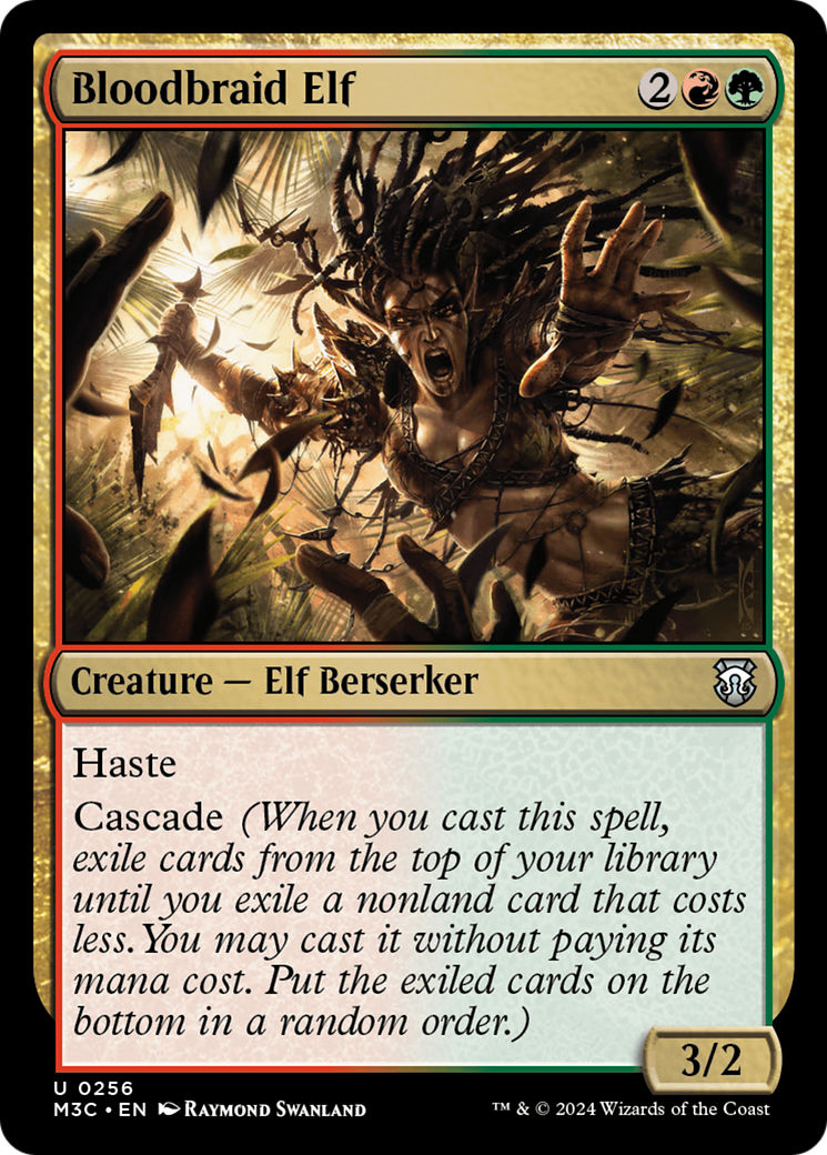 Bloodbraid Elf [Modern Horizons 3 Commander] | Impulse Games and Hobbies