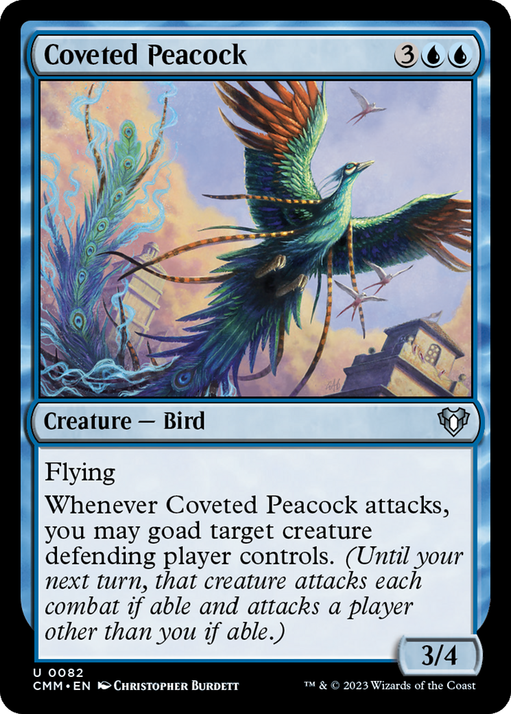 Coveted Peacock [Commander Masters] | Impulse Games and Hobbies