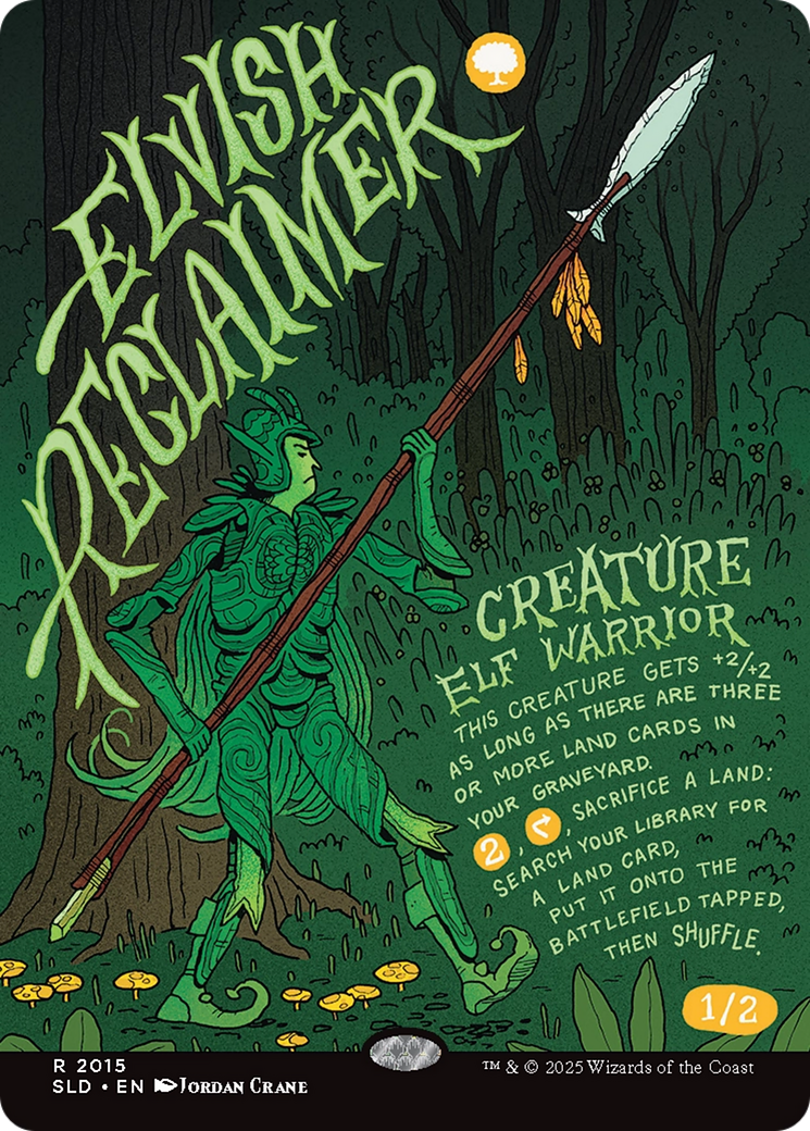 Elvish Reclaimer [Secret Lair Drop Series] | Impulse Games and Hobbies