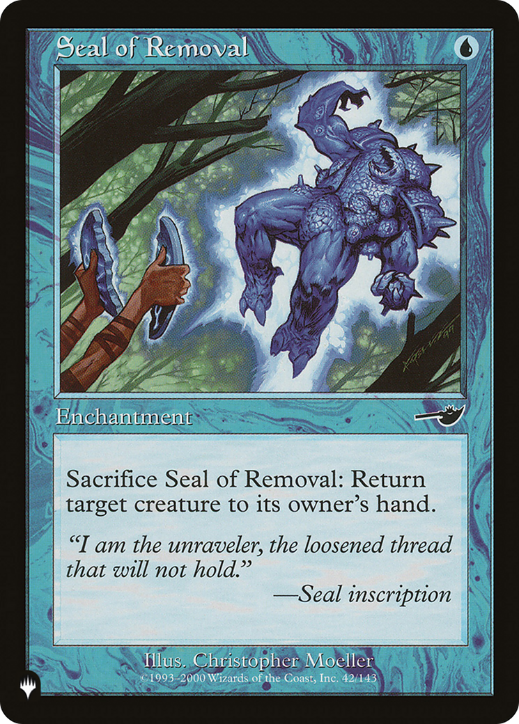 Seal of Removal [The List Reprints] | Impulse Games and Hobbies