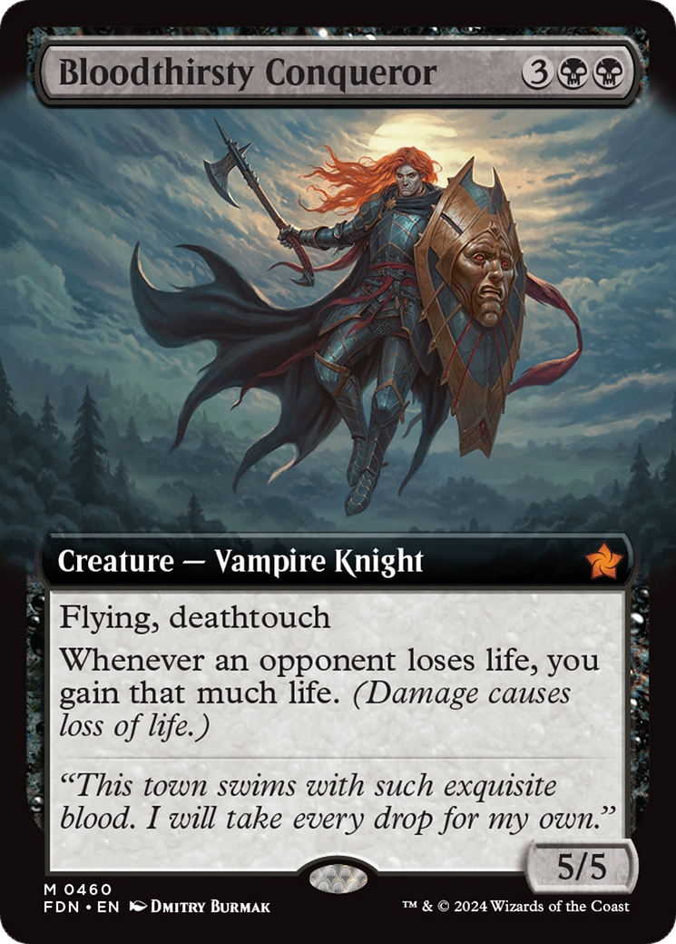 Bloodthirsty Conqueror (Extended Art) [Foundations] | Impulse Games and Hobbies