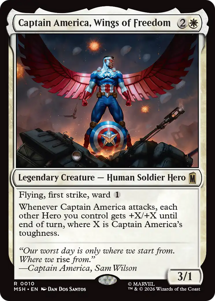 Captain America, Wings of Freedom [Marvel Super Heroes] | Impulse Games and Hobbies