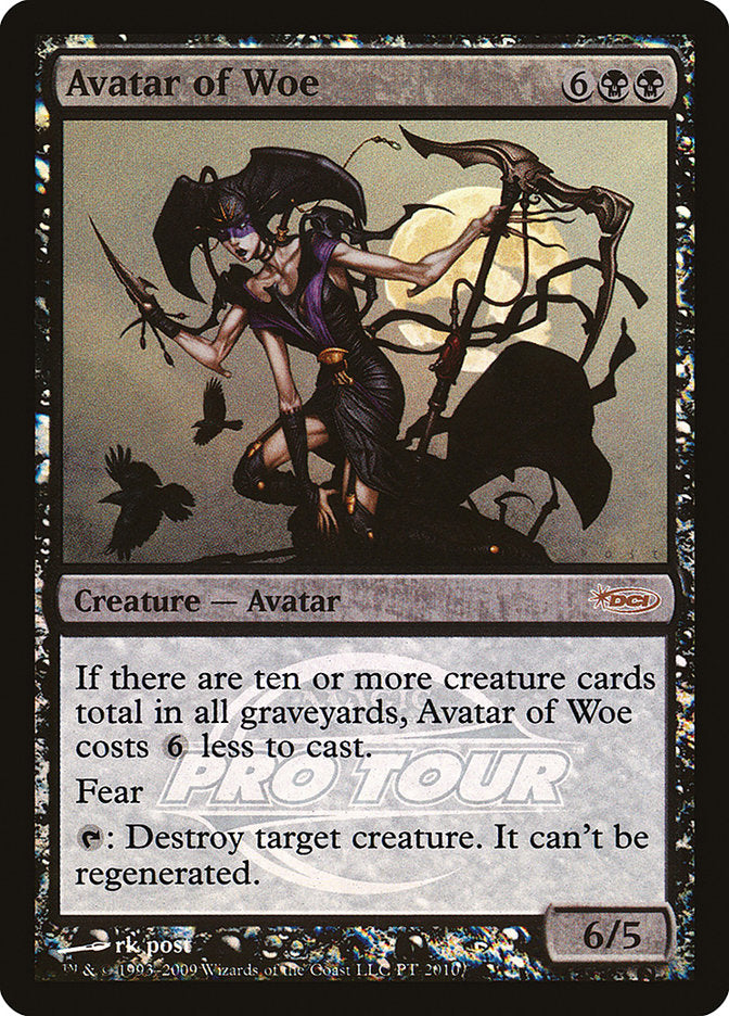 Avatar of Woe (Pro Tour) [Pro Tour Promos] | Impulse Games and Hobbies