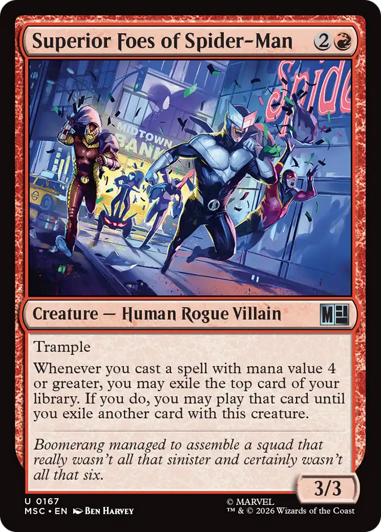 Superior Foes of Spider-Man [Marvel Super Heroes Commander] | Impulse Games and Hobbies