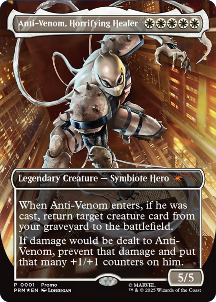 Anti-Venom, Horrifying Healer (Borderless) [Media Promos] | Impulse Games and Hobbies