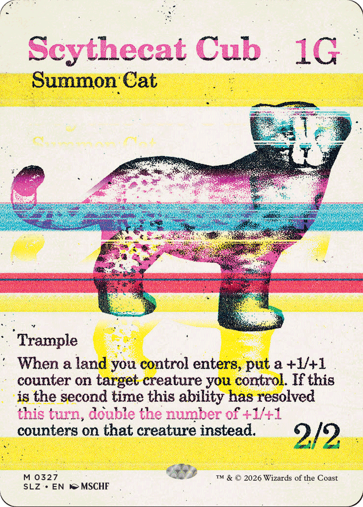 Scythecat Cub (0327) [Secret Lair x MSCHF: The Zeta Set] | Impulse Games and Hobbies