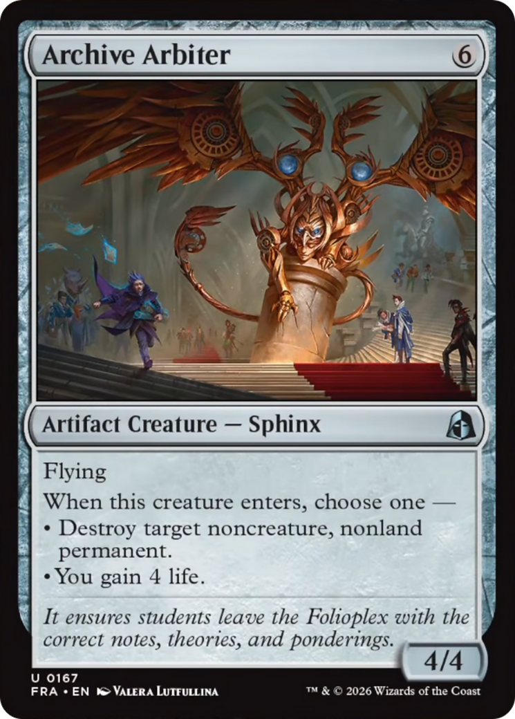 Archive Arbiter [Reality Fracture] | Impulse Games and Hobbies