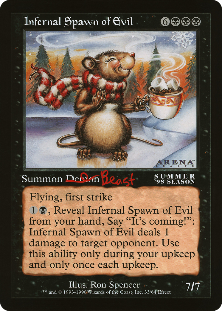 Infernal Grasp Art Card [Innistrad Remastered Art Series] | Impulse Games and Hobbies