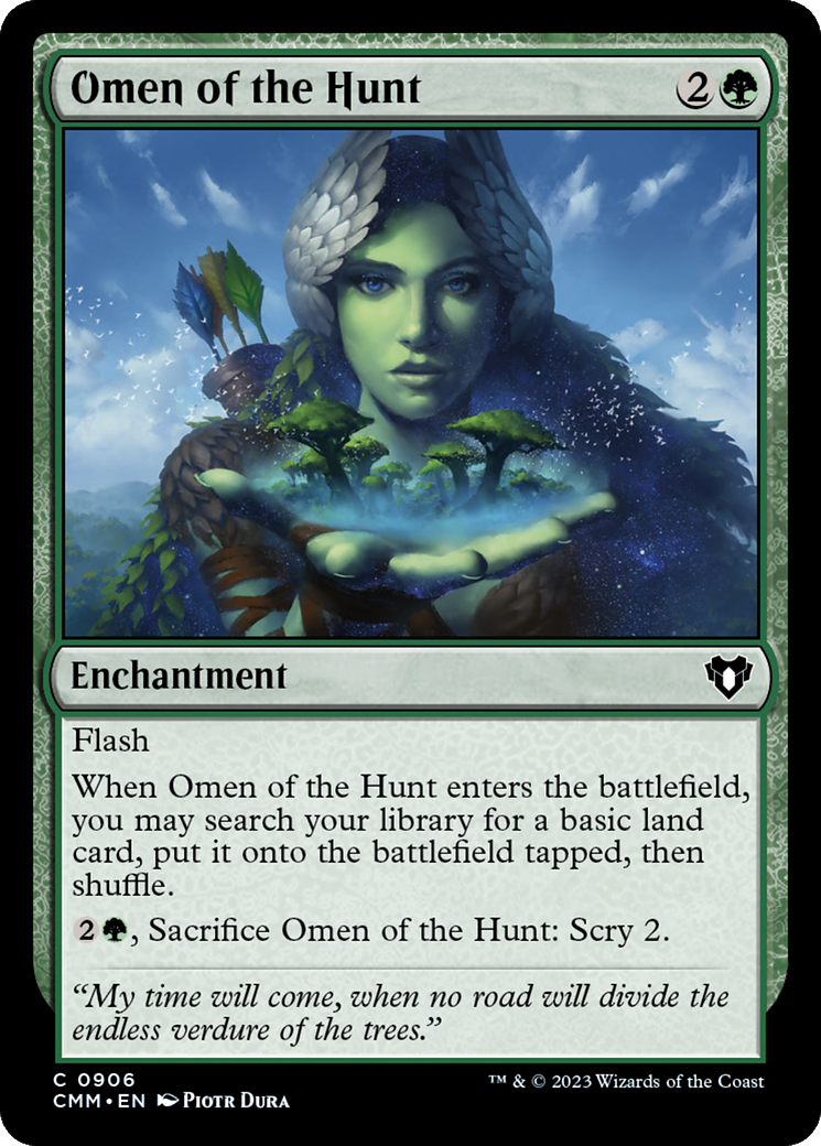 Omen of the Hunt [Commander Masters] | Impulse Games and Hobbies