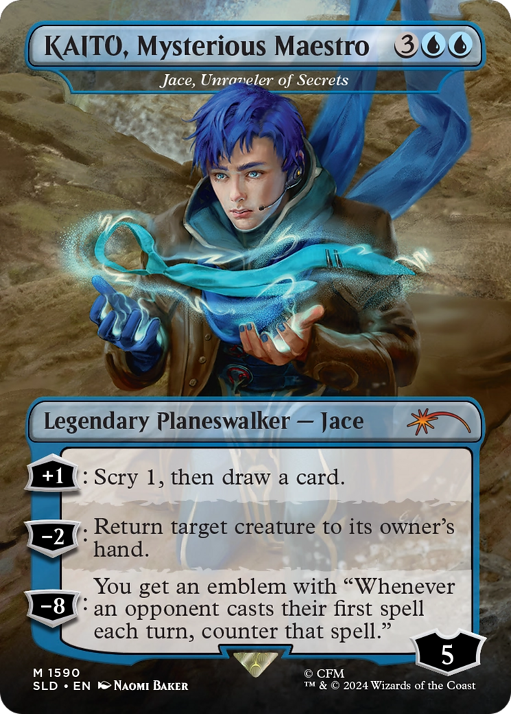 KAITO, Mysterious Maestro - Jace, Unraveler of Secrets [Secret Lair Drop Series] | Impulse Games and Hobbies