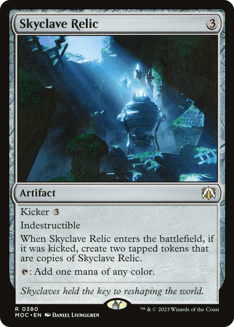Skyclave Relic [March of the Machine Commander] | Impulse Games and Hobbies