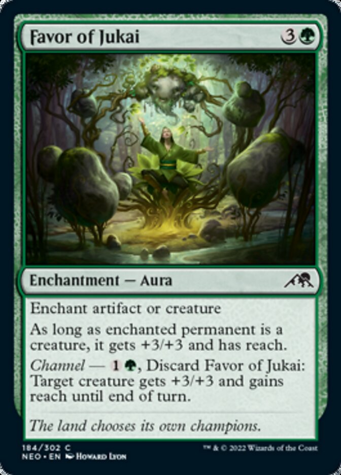 Favor of Jukai [Kamigawa: Neon Dynasty] | Impulse Games and Hobbies